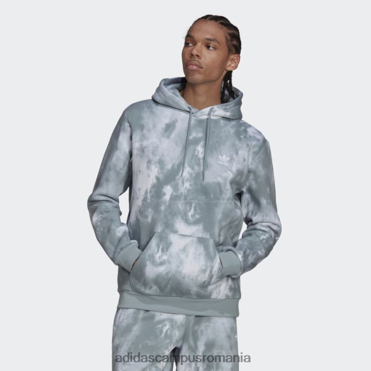 adidas campus romania hanorac gri adicolor essentials trefoil bărbați gri/multicolor J266N27025