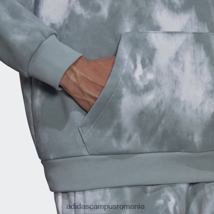 adidas campus romania hanorac gri adicolor essentials trefoil bărbați gri/multicolor J266N27025