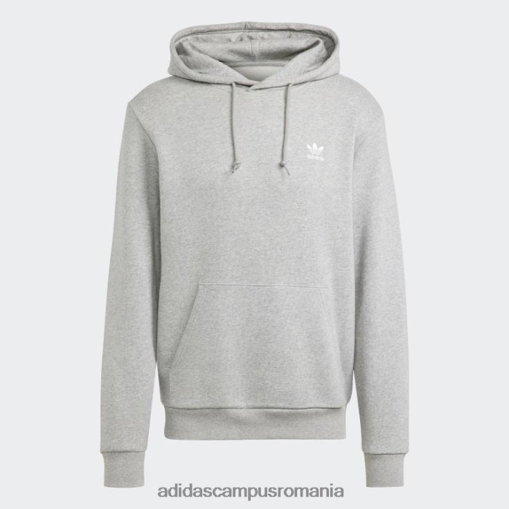 adidas campus romania hanorac gri mediu trefoil essentials adidas bărbați gri mediu J266N213095