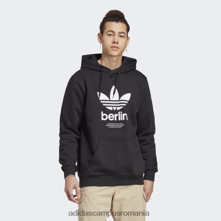 adidas campus romania hanorac icone berlin city originals negru adidas bărbați negru J266N213566