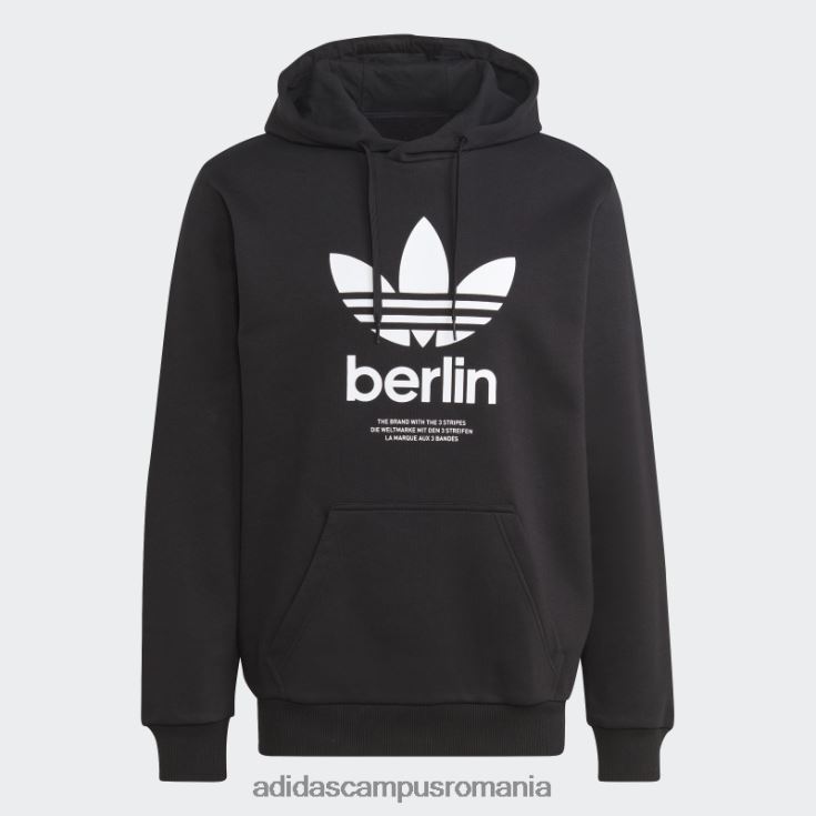 adidas campus romania hanorac icone berlin city originals negru adidas bărbați negru J266N213566