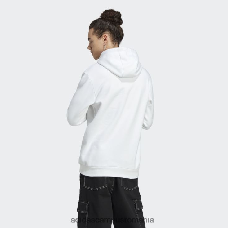 adidas campus romania hanorac icone paris city originals alb bărbați alb J266N214072