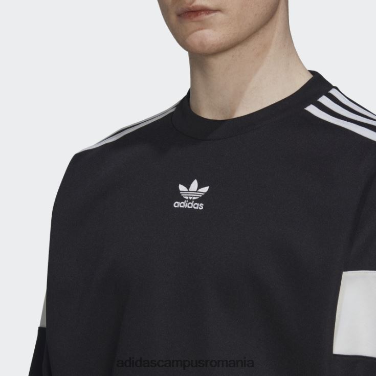 adidas campus romania hanorac negru adicolor clasics cu linie de croială adidas bărbați negru J266N25187