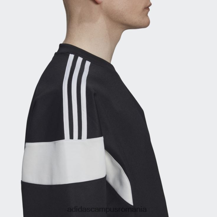 adidas campus romania hanorac negru adicolor clasics cu linie de croială adidas bărbați negru J266N25187