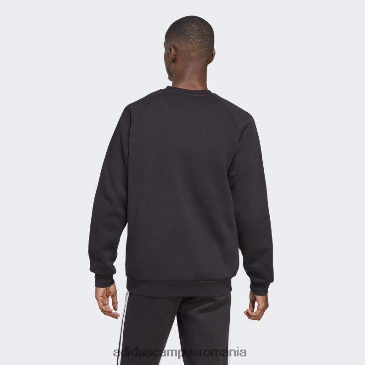 adidas campus romania hanorac negru adicolor classics cu 3 dungi bărbați negru J266N24942