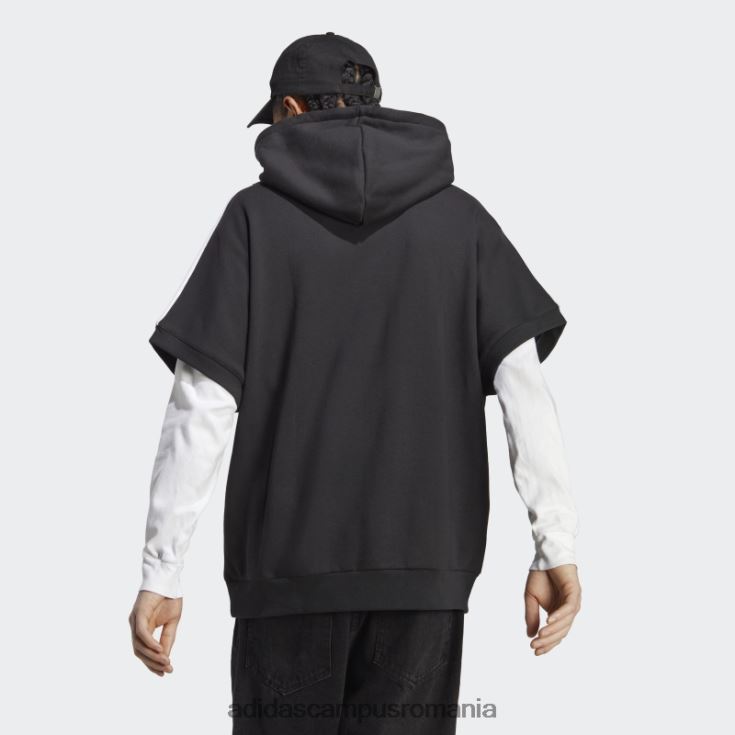 adidas campus romania hanorac negru adicolor classics cu mânecă scurtă adidas bărbați negru J266N25247