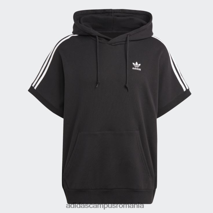 adidas campus romania hanorac negru adicolor classics cu mânecă scurtă adidas bărbați negru J266N25247