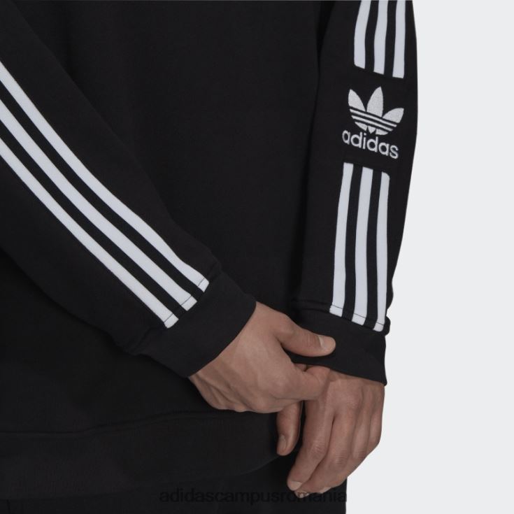 adidas campus romania hanorac negru adicolor classics cu trefoil cu decolteu bărbați negru J266N26923
