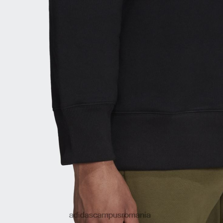 adidas campus romania hanorac negru adicolor contempo crew bărbați negru J266N25002