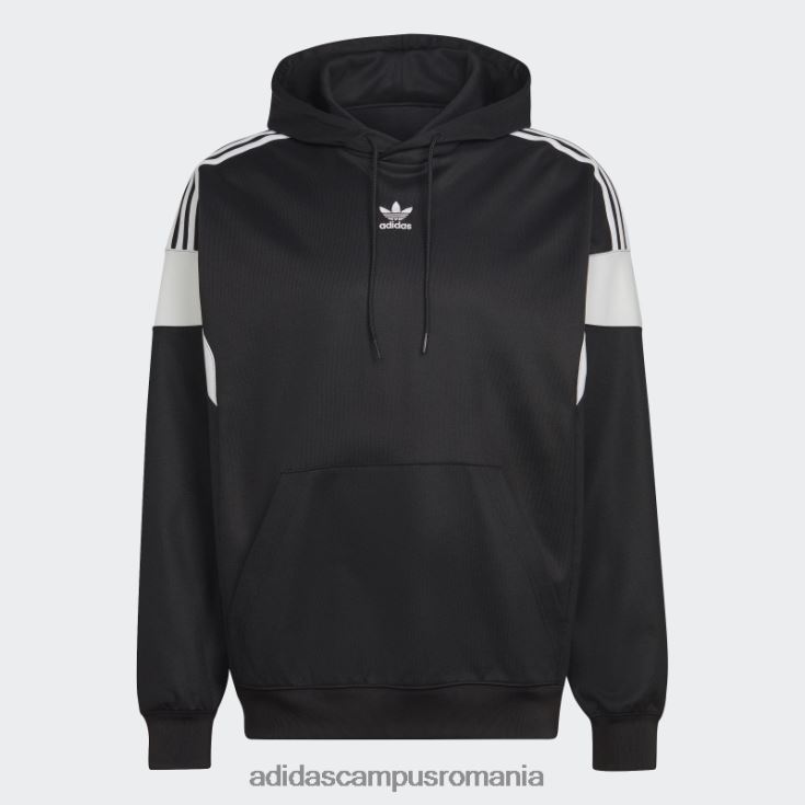 adidas campus romania hanorac negru adicolor originals challenger bărbați alb negru J266N26683