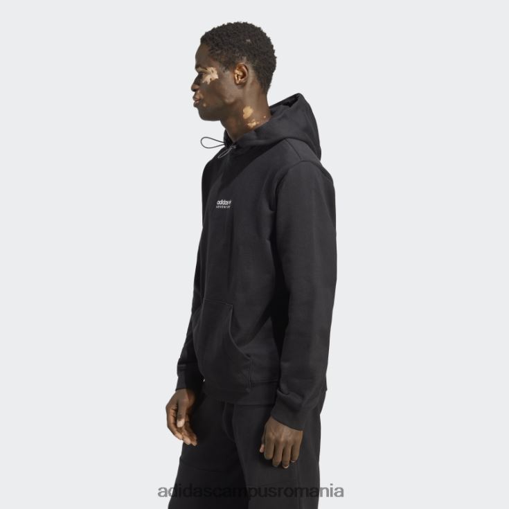 adidas campus romania hanorac negru de aventură fierbinte bărbați negru J266N25188
