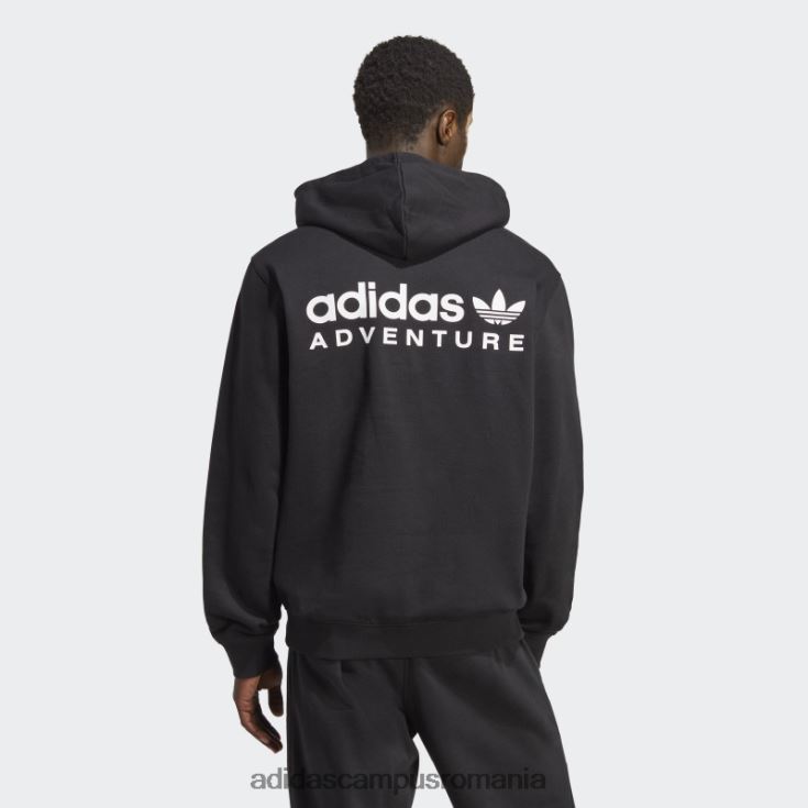 adidas campus romania hanorac negru de aventură fierbinte bărbați negru J266N25188