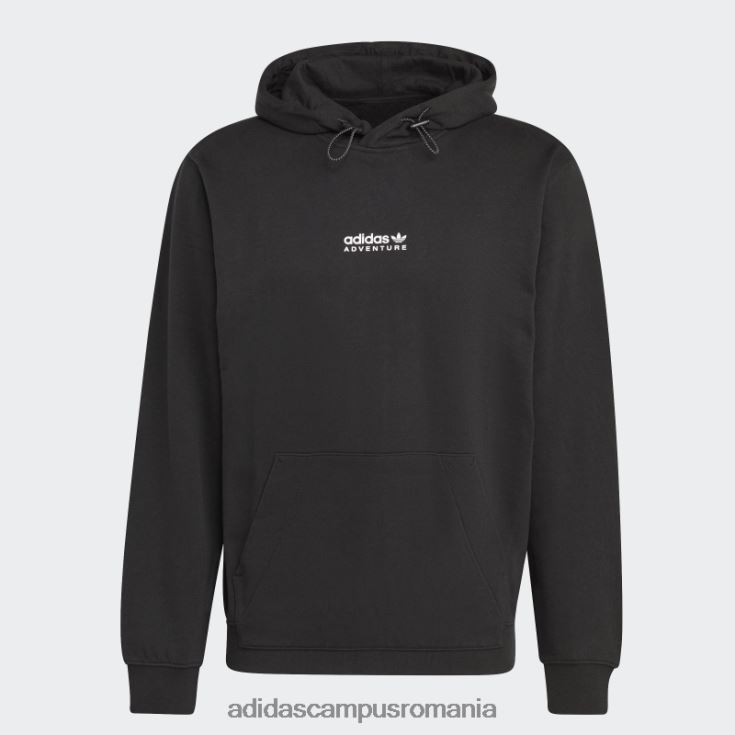 adidas campus romania hanorac negru de aventură fierbinte bărbați negru J266N25188