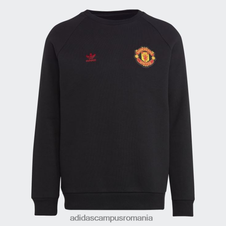 adidas campus romania hanorac negru manchester united essentials trefoil adidas bărbați negru J266N213323