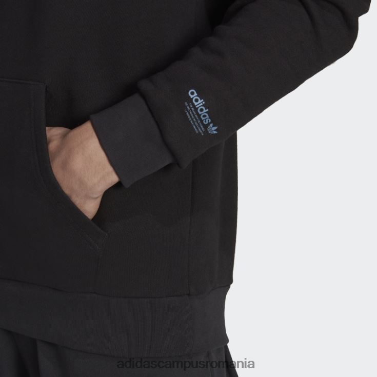 adidas campus romania hanorac negru pentru campus cu grafică bărbați negru J266N27306