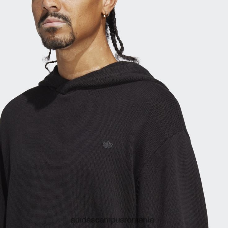 adidas campus romania hanorac negru premium essentials tricot bărbați negru J266N2892