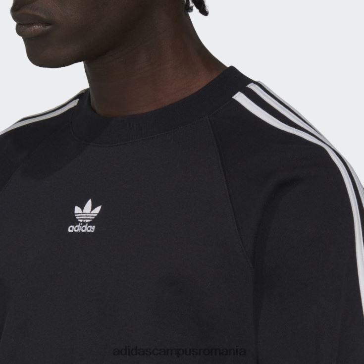 adidas campus romania hanorac negru rekive crew fashion bărbați negru J266N25303