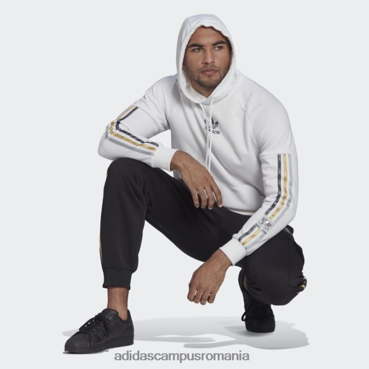adidas campus romania hanorac pulover alb chile 20 bărbați alb J266N27007