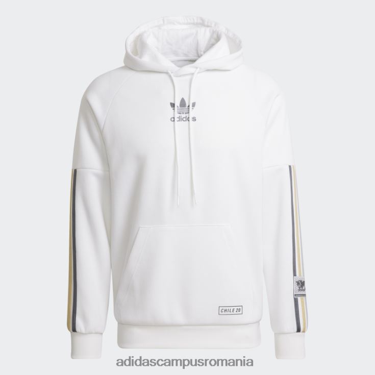 adidas campus romania hanorac pulover alb chile 20 bărbați alb J266N27007