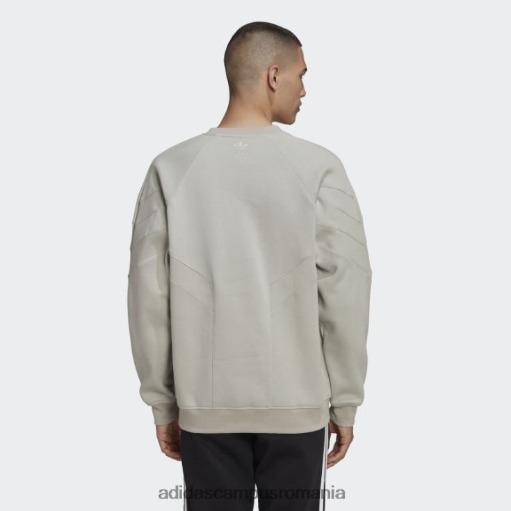 adidas campus romania hanorac rekive crew gri metalic fierbinte bărbați gri metal J266N214789