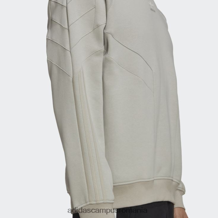 adidas campus romania hanorac rekive crew gri metalic fierbinte bărbați gri metal J266N214789