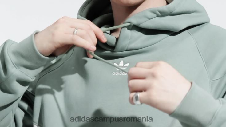 adidas campus romania hanorac rekive fashion verde argintiu bărbați verde argintiu J266N25686