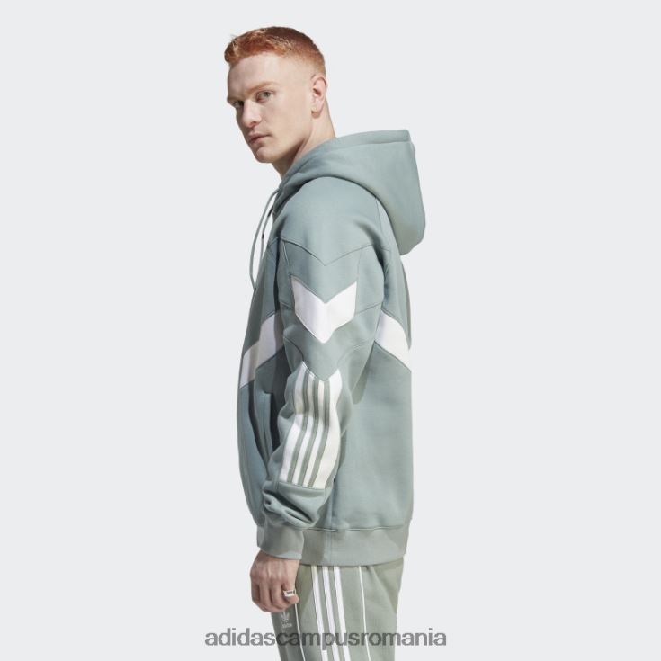 adidas campus romania hanorac rekive fashion verde argintiu bărbați verde argintiu J266N25686