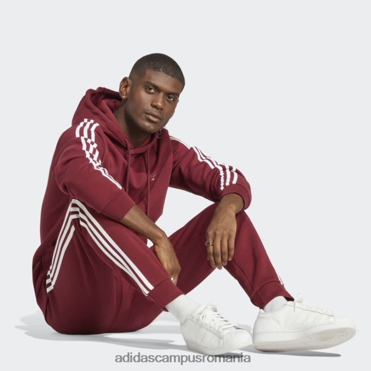 adidas campus romania hanorac roșu adicolor classics cu 3 dungi bărbați roșu J266N26436