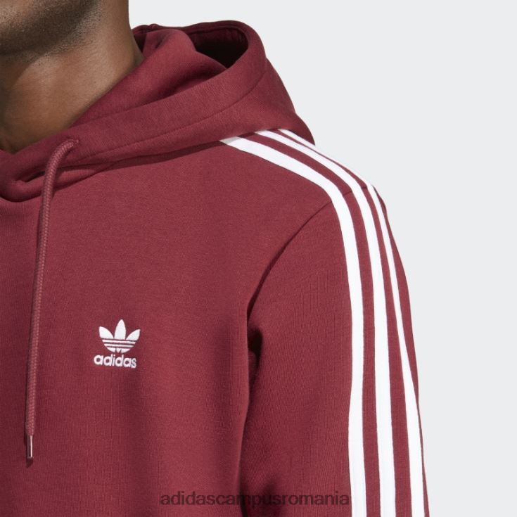 adidas campus romania hanorac roșu adicolor classics cu 3 dungi bărbați roșu J266N26436