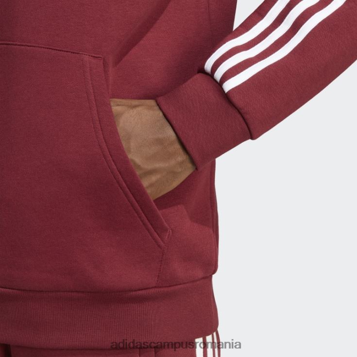 adidas campus romania hanorac roșu adicolor classics cu 3 dungi bărbați roșu J266N26436
