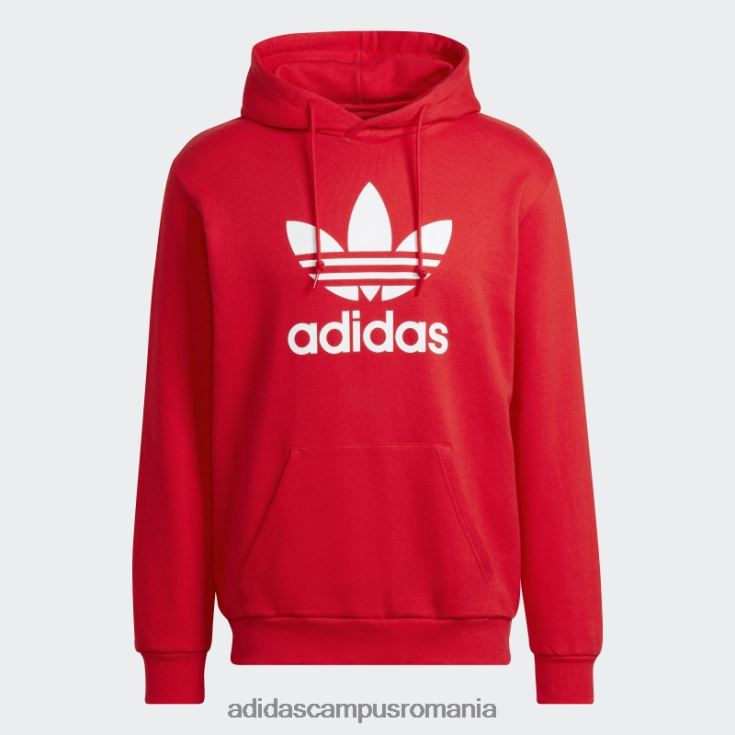 adidas campus romania hanorac roșu adicolor classics trefoil adidas bărbați rosu alb J266N26675