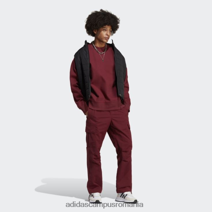 adidas campus romania hanorac roșu adicolor contempo crew bărbați roșu J266N26598