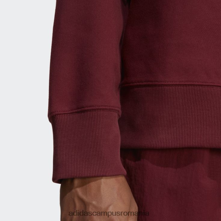 adidas campus romania hanorac roșu adicolor contempo crew bărbați roșu J266N26598