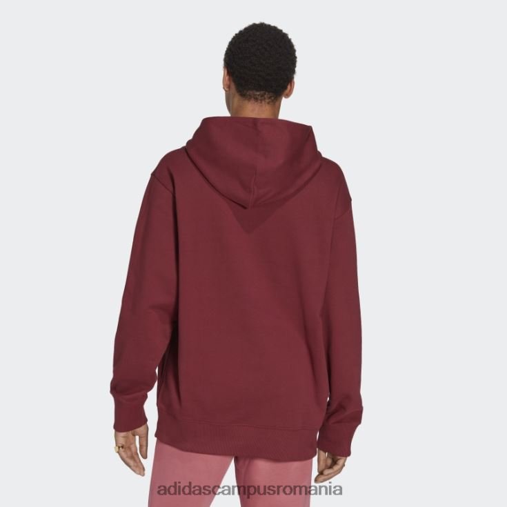 adidas campus romania hanorac roșu adicolor contempo french terry bărbați roșu J266N25213