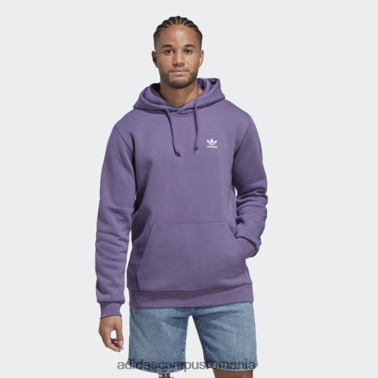 adidas campus romania hanorac tech violet trefoil essentials adidas bărbați tech violet J266N25529
