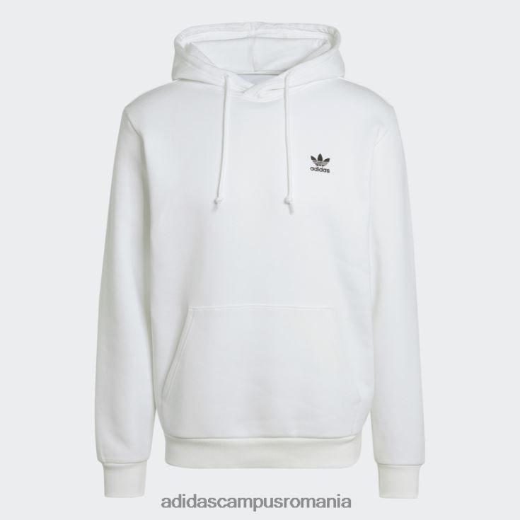 adidas campus romania hanorac trefoil essentials alb bărbați alb J266N25444