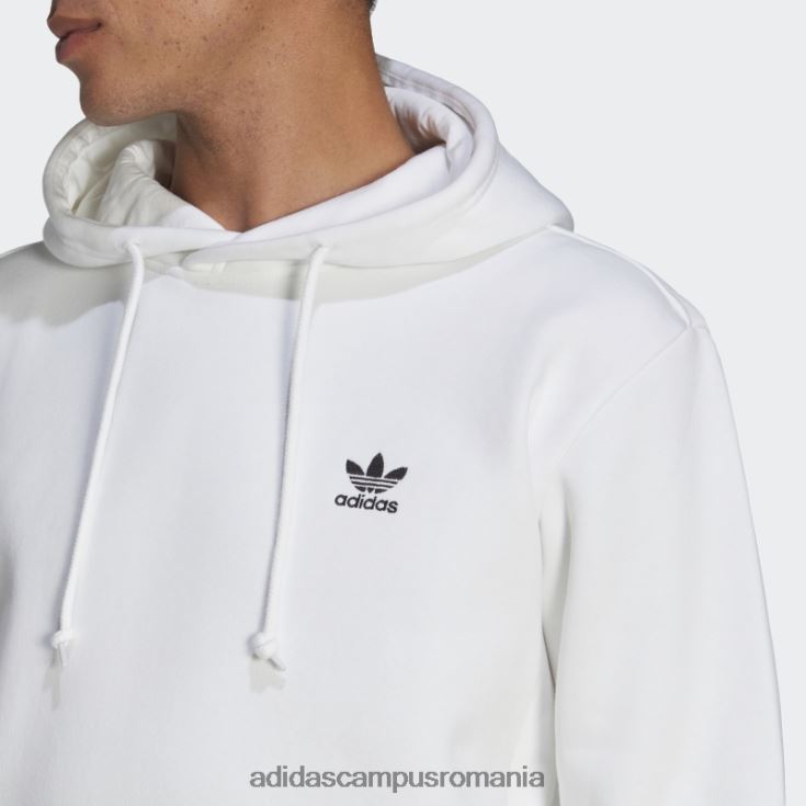 adidas campus romania hanorac trefoil essentials alb bărbați alb J266N25444