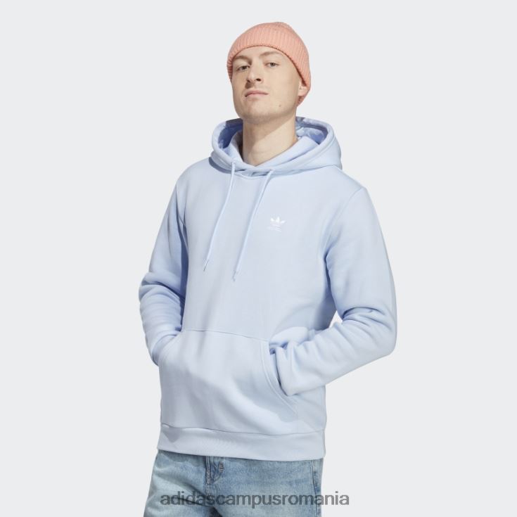 adidas campus romania hanorac trefoil essentials albastru zori bărbați zori albastre J266N25654