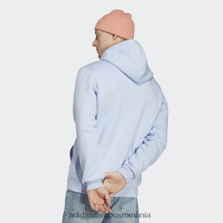 adidas campus romania hanorac trefoil essentials albastru zori bărbați zori albastre J266N25654