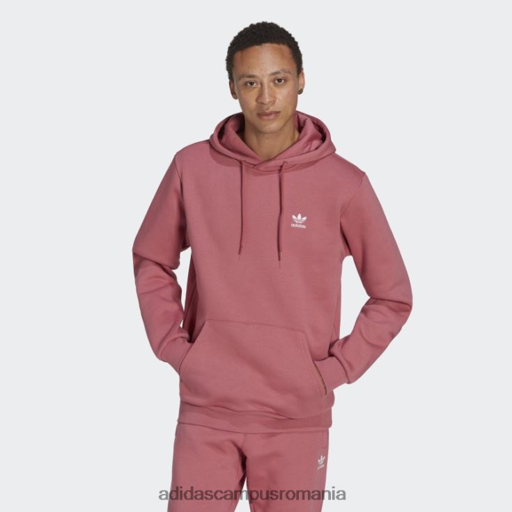 adidas campus romania hanorac trefoil essentials roz adidas bărbați roz J266N215198