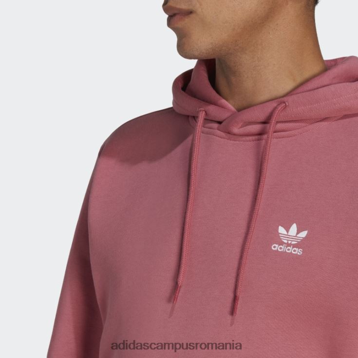 adidas campus romania hanorac trefoil essentials roz adidas bărbați roz J266N215198