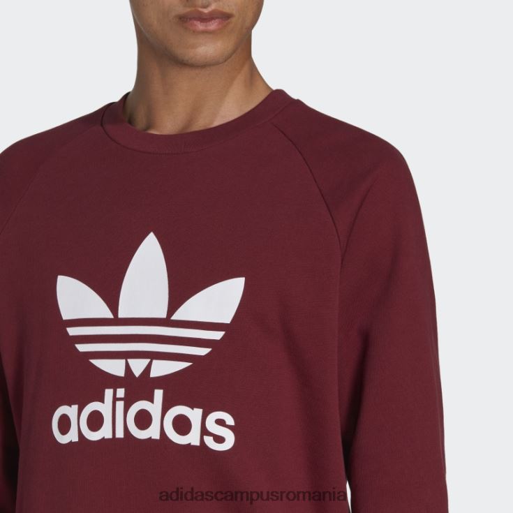 adidas campus romania hanorac trifoil adicolor classics roșu adidas bărbați roșu J266N25310