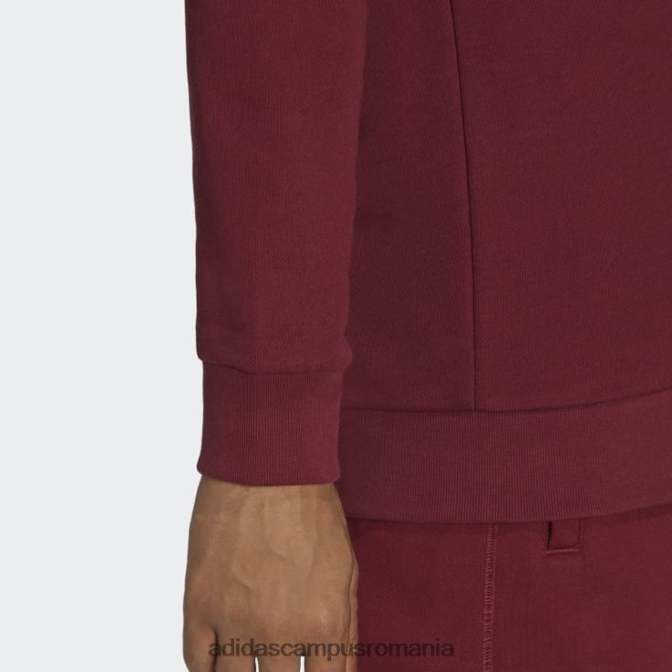 adidas campus romania hanorac trifoil adicolor classics roșu adidas bărbați roșu J266N25310