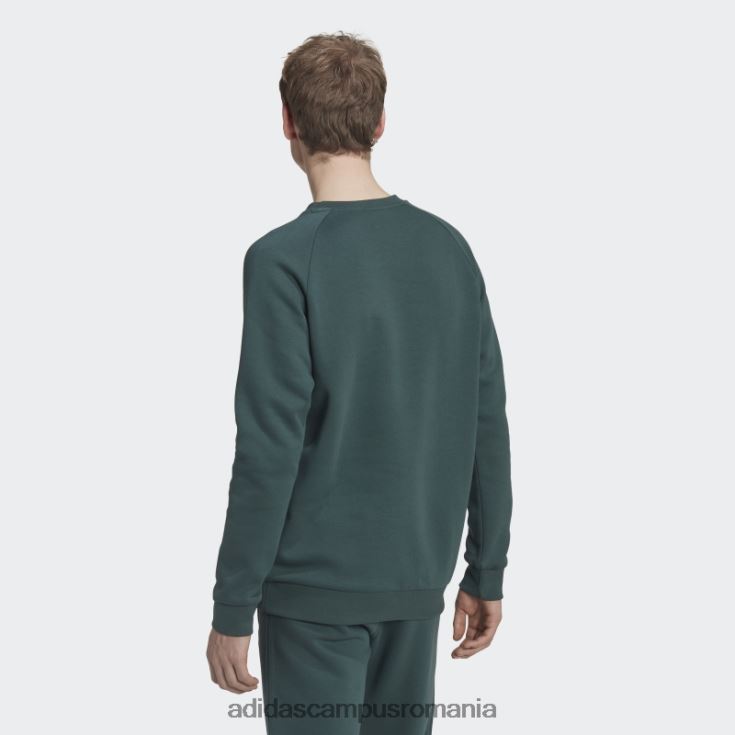 adidas campus romania hanorac verde minerale trifoil adicolor essentials adidas bărbați verde mineral J266N26962