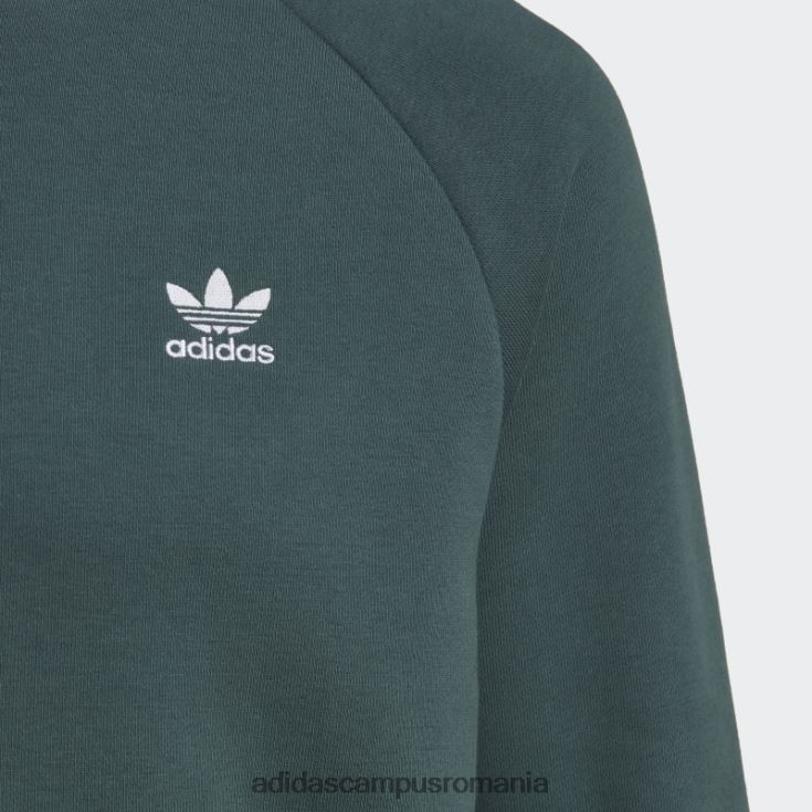 adidas campus romania hanorac verde minerale trifoil adicolor essentials adidas bărbați verde mineral J266N26962