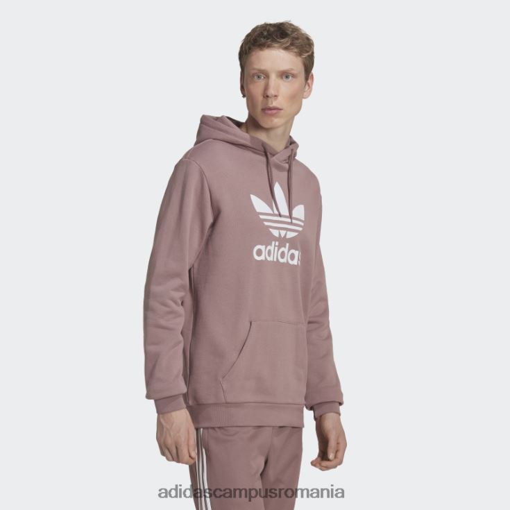 adidas campus romania hanorac violet adicolor classics trefoil bărbați Violet J266N214584
