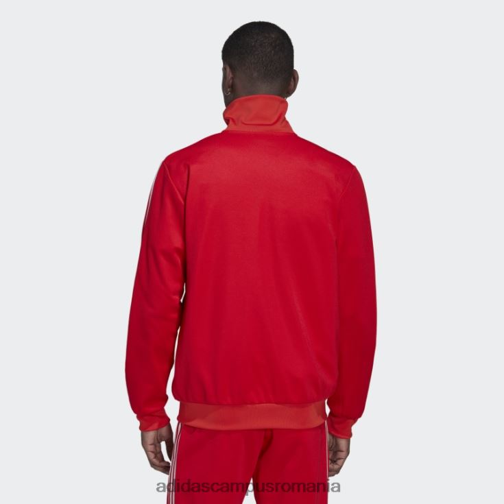 adidas campus romania jachetă adicolor classics beckenbauer primeblue roșie bărbați roșu J266N26691