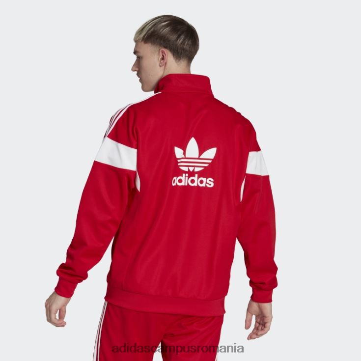 adidas campus romania jachetă adicolor classics cu linie de tăiat stacojiu bărbați stacojiu J266N25461