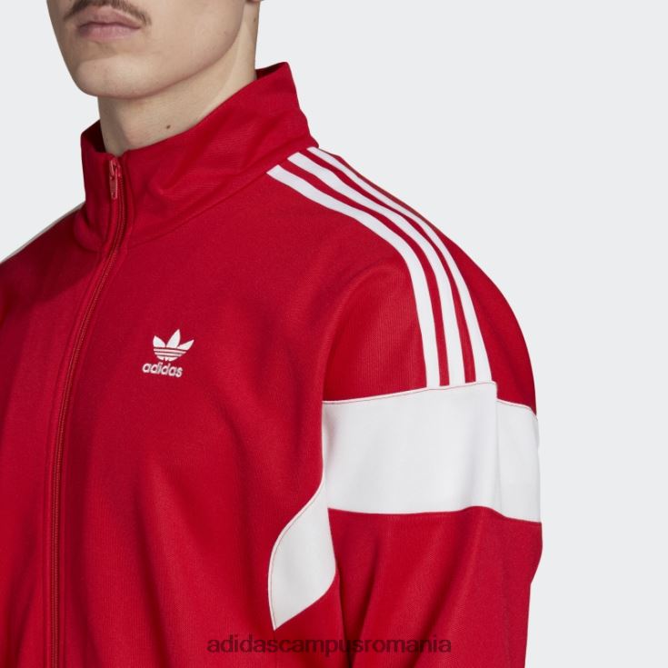 adidas campus romania jachetă adicolor classics cu linie de tăiat stacojiu bărbați stacojiu J266N25461