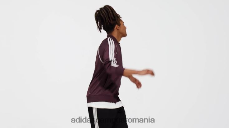 adidas campus romania jachetă adicolor classics primeblue sst maro bărbați maro/alb J266N24919